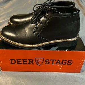 Deer Stags dress shoes boys size 3